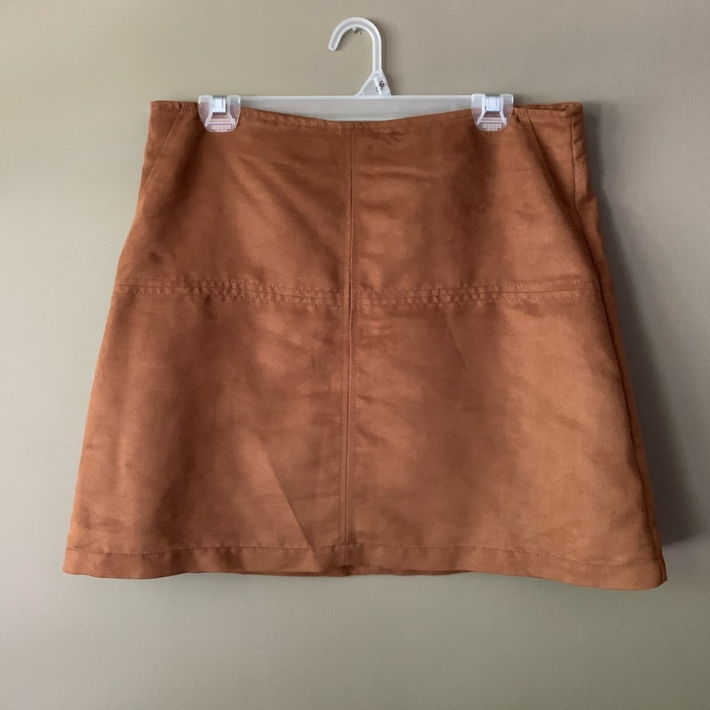 Sanctuary Mod Suede Skirt